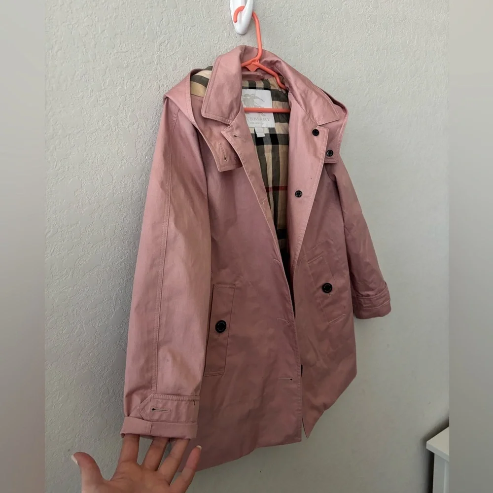 Burberry trench hood